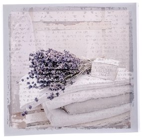 Lavender blanket vászonkép, 28 x 28 cm