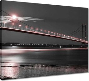 Vászonkép 50x40 Piros világítás