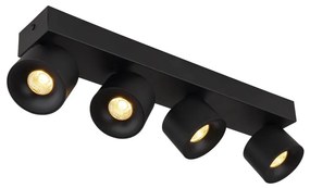 Globo 56961-4B - LED Spotlámpa RAE 4xLED/6W/230V fekete