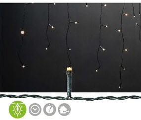 Nedis CLLC360 - LED Kültéri karácsonyi lánc 360xLED/7 funkciós 14m IP44 meleg fehér