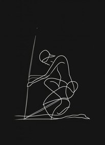 Poszter 13x18cm Vonal