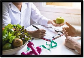 Poszterek keretben 60x40 Táplálkozási tanácsadás