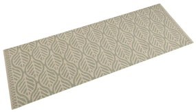 mosható levélmintás bársony konyhaszőnyeg 45 x 150 cm