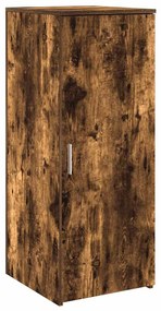 recepciós pult füstös tölgy 180x50x103,5 cm szerelt fa