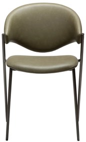 Khaki bőrutánzat étkezőszék Zone – DAN-FORM Denmark