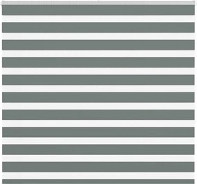 vidaXL zebrafüggönnyel sötét szürke szövetszélesség 150,9cm poliészter