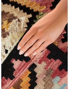 Kétoldalas kézi szövésű gyapjú futószőnyeg 60x190 cm Kamal Zara – Nouristan