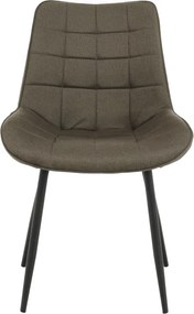 Szék, szürkésbarna taupe/fekete, SARIN