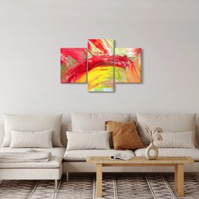 Absztrakció kép - festmény (90x60 cm)