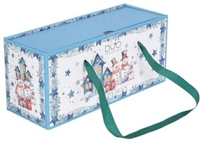 Karácsonyi hóemberes porcelán bögre 2 db-os szett 360 ml díszdobozban Snowman
