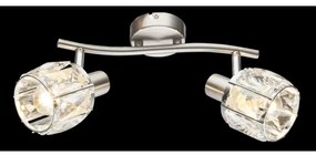 Globo 54356-2 - Spotlámpa KRIS 2xE14/40W/230V