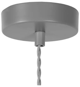 Lucide 34400/29/36 - Függeszték ISLA 1xE14/40W/230V szürke