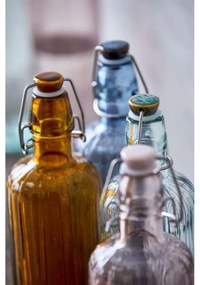 Kusintha rózsaszín üveg vizespalack, 1,2 l - Bitz