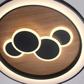 Paul Neuhaus 6284-79 - LED Mennyezeti lámpa ELIZA LED/55,5W/230V átm. 60 cm tölgy