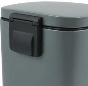 Spirella Soft-close Akira pedálos hulladékgyűjtő 12 l, matt szürke, 12 l