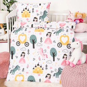 4Home Fairytale Dream gyermekágyas pamut ágynemű, 100 x 135 cm, 40 x 60 cm