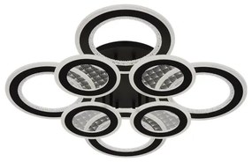 LED Dimmelhető felületre szerelhető csillár LED/200W/230V 3000-6500K + távirányítás