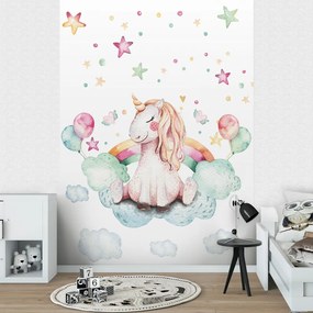 Egyszarvú poszter, fotótapéta, Vlies (184x254 cm, álló)