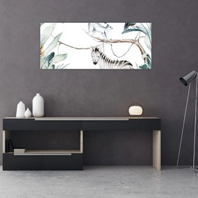 Kép - egzotikus állatok (120x50 cm)