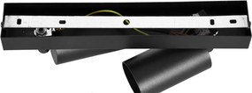KAJA K-4726 MONTI Fekete Színű Spotlámpa 2xGU10 10W IP20