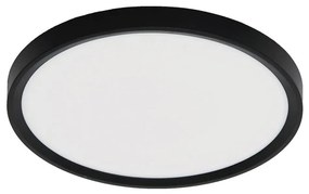 Fulgur s-42587-LED Mennyezeti lámpa érzékelővel NOMY-S 24W/230V 3000/4000/6000K IP40 fekete