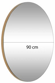 Gold tükör 90 cm