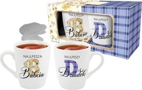 2 Db-os Bögre Szett Legjobb Nagymama Nagypapa