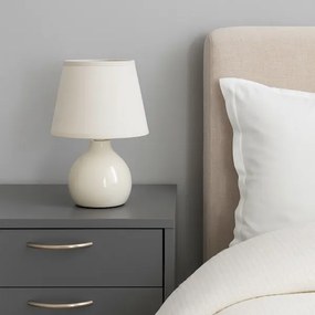 Rabalux 74076 - Asztali lámpa INGRID 1xE14/40W/230V bézs