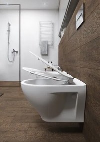 Cersanit Moduo CleanOn, szett 934 függesztett wc csésze + wc ülőke, K701-147