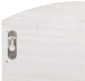 fehér fa fali fogas 50 x 10 x 34 cm