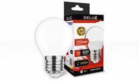 Zelux Led Mini Globe G45 6W E27 3000K Mini Gömb