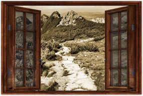 Poszterek 90x60 Tátra Lengyel hegyek Kilátás