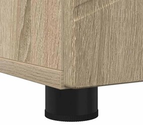 Fürdőszobai magas szekrény sonoma tölgy 30 x 35 x 192 cm