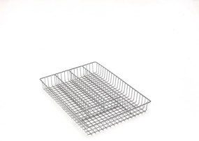 Wire rozsdamentes acél evőeszköz-rendszerező, 36,5 cm - Addis