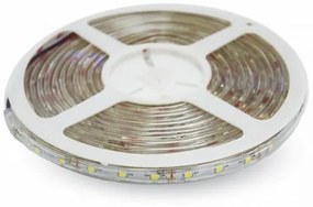 LED szalag , kültéri , 5 méteres tekercs , 3528 , 600 LED (8 Watt/m) , meleg fehér , IP65