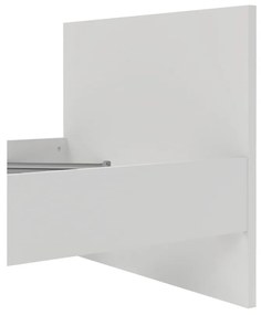 Fehér egyszemélyes ágy 90x190 cm Naia – Tvilum