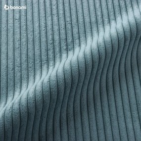 Türkiz kordbársony habszivacs játszótér 6 db-os magasság 40 cm 100x35 cm Montessori – Meowbaby