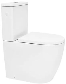 Kombinált wc SAT Fusion fehér fényes felülettel vario lefolyó SATFUS031RTORVP