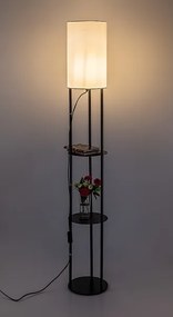 Rabalux 74106 - BRONN állólámpa 1xE27/40W/230V fekete