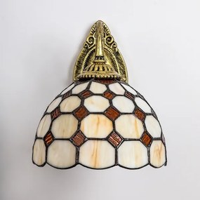 Brilagi - Tiffany vitrázs fali lámpa DORAN 1xE27/40W/230V
