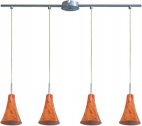 Függőlámpa Candellux Lighting Rufi 4 E14 fénypontok