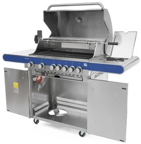 G21 Florida BBQ Premium line gázgrill, 7 égőfej + ajándék nyomáscsökkentő