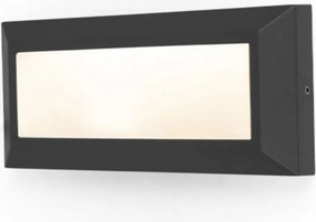 LUTEC 5191605012 HELENA Modern Kültéri Fali Lámpa Fekete LED IP44