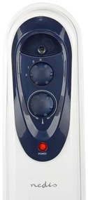 Nedis HTOI30WT11 - Hordozható olajfűtő 11 bordával 1000/1500/2500W/230V