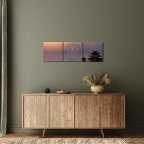 Kép - Egyensúly (órával) (90x30 cm)