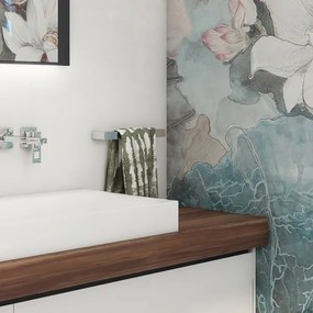 NIMCO MA 29046-26 - Fali törölközőtartó MAYA 46 cm fényezett króm