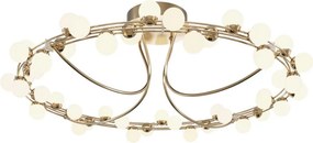 MAYTONI MOD081CL-L48G3K TESSARA Glamour Mennyezeti Lámpa Fehér, Sárga LED IP20
