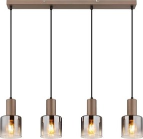 Globo 54318-4H - WALTON kábeles függeszték 4xE27/40W/230V