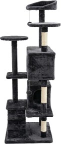 Kaparófa macskáknak Hawaj 138 x 49 cm sötét szürke