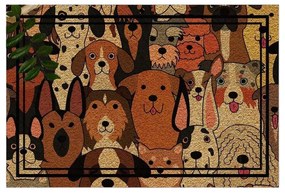 Cane Carıno PVC Lábtörlő Multicolor N